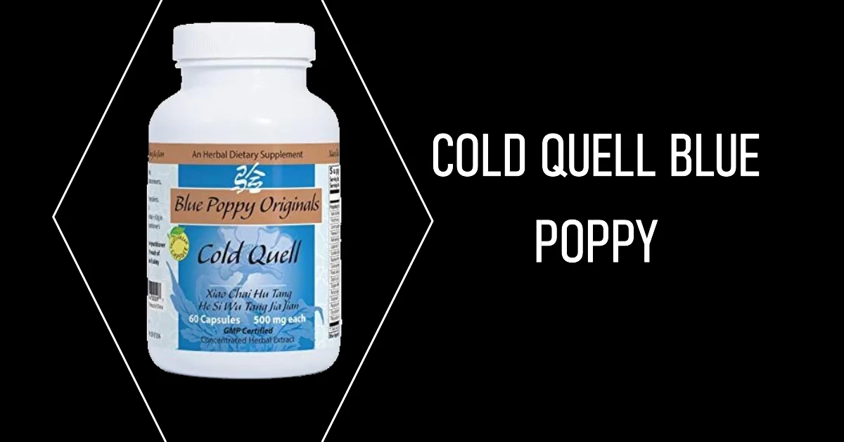 What is Cold Quell blue poppy