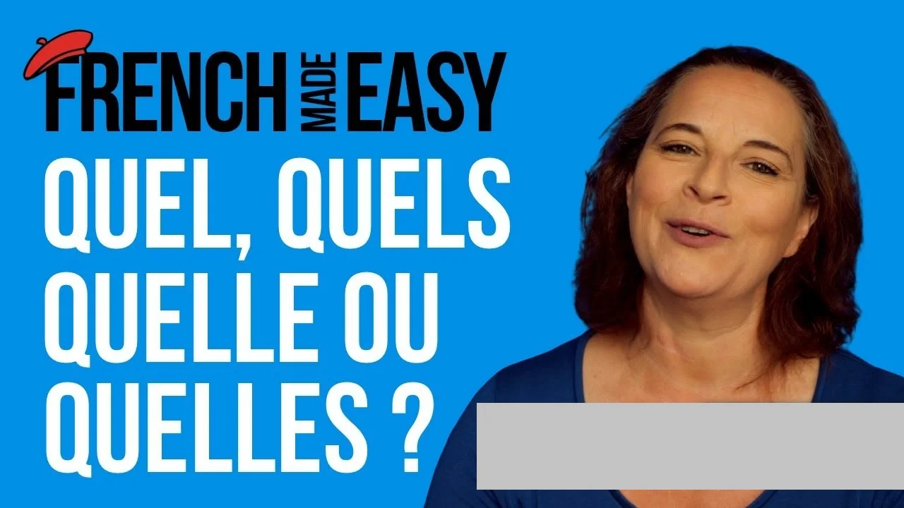 Difference Between Quel and Quelle in French