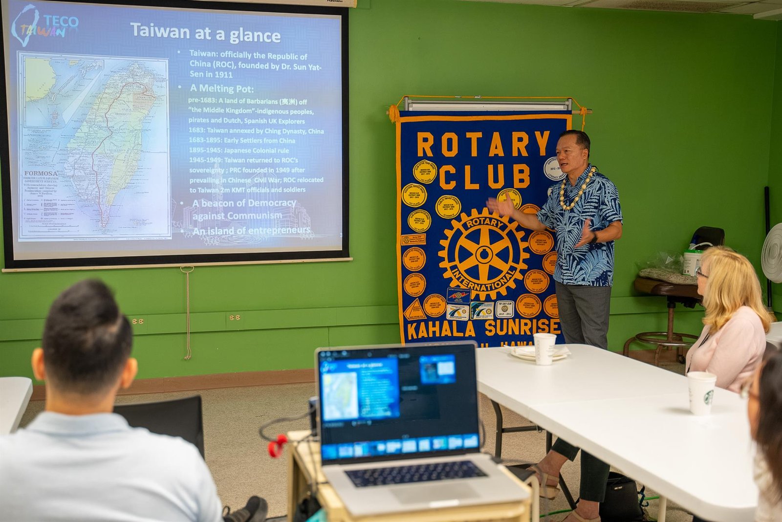 Richard Lin Ballantyne Rotary Club