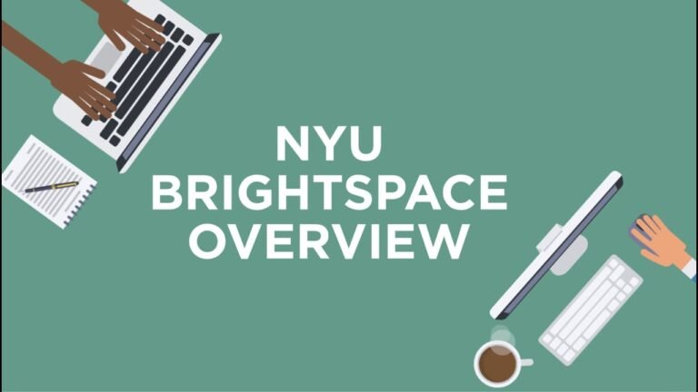 NYU Brightspace: A Comprehensive Guide to NYU’s Learning Management System