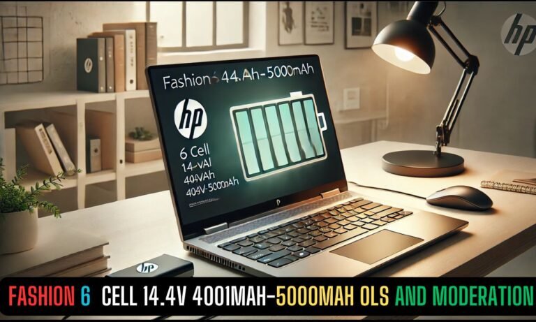 Fashion 6 Cell 14.4V 4001mAh-5000mAh HP Computer Battery: A Comprehensive Guide