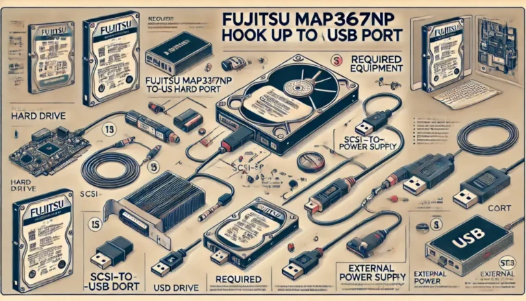 Fujitsu MAP3367NP Hook Up to USB Port: A Definitive Technical Guide