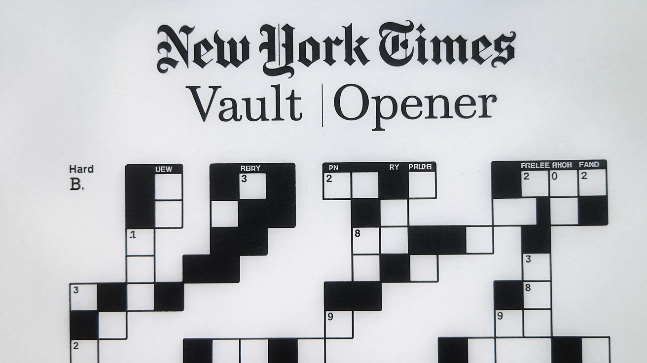 vault opener nyt crossword