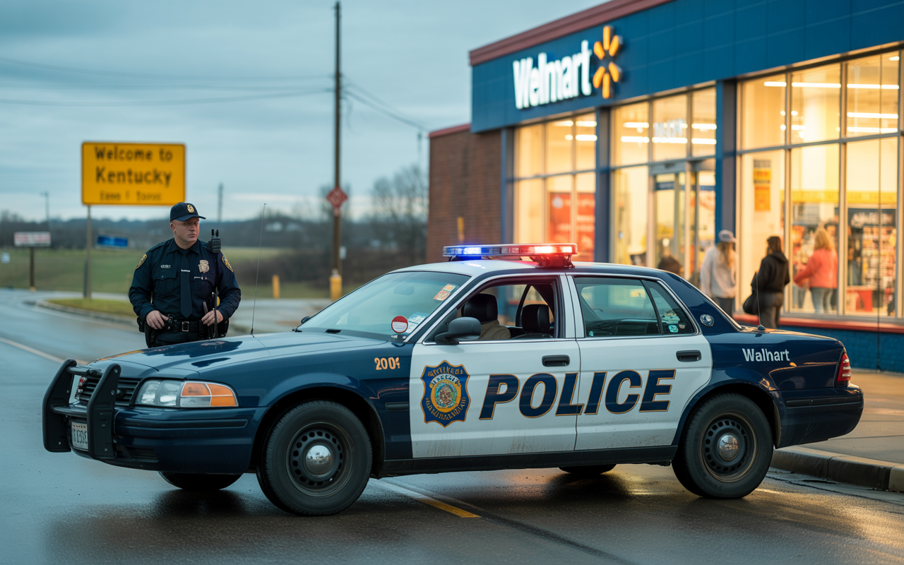 Kentucky Walmart Police Presence